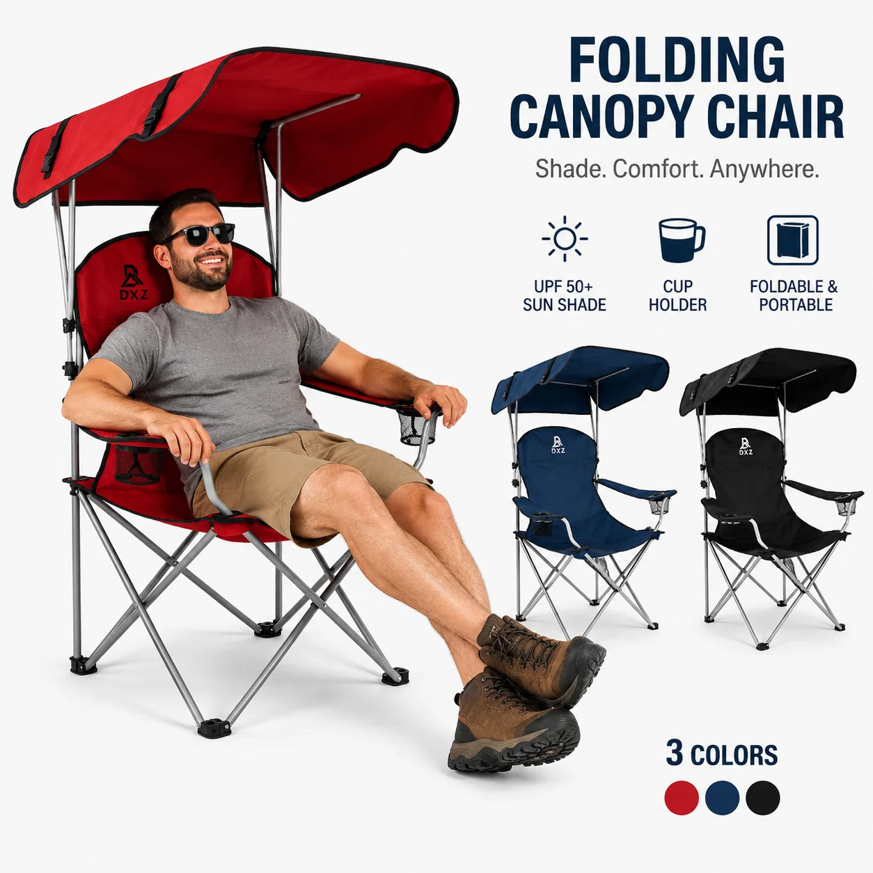 Canopy Folding Camping Chair
