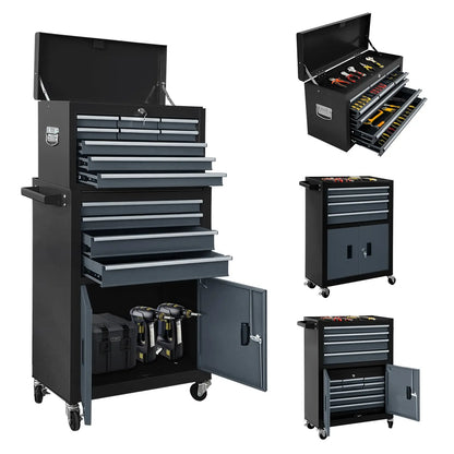 Rolling Tool Chest, Detachable Tool Chest