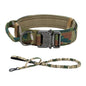 Tactical Dog Collar And Leash Set With Control Handle