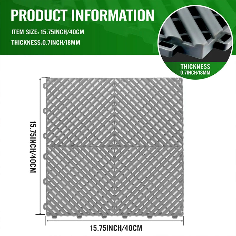 Interlocking Floor Tiles