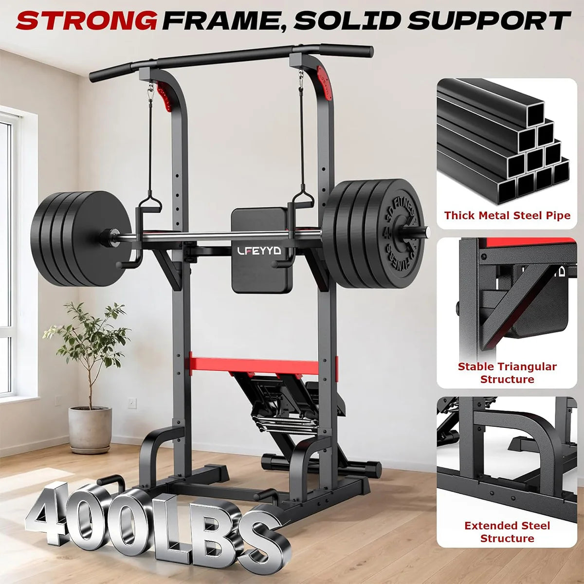 Power Tower Pull Up Bar