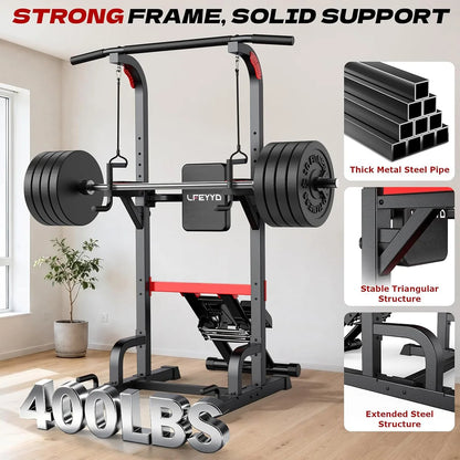 Power Tower Pull Up Bar