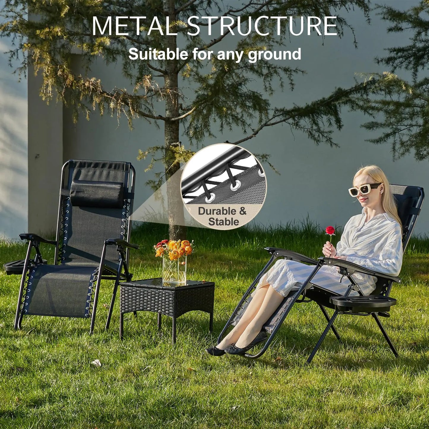 Zero Gravity Portable Recliner