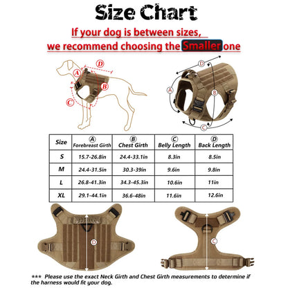 Dog Harness And Leash For Training, & Walking