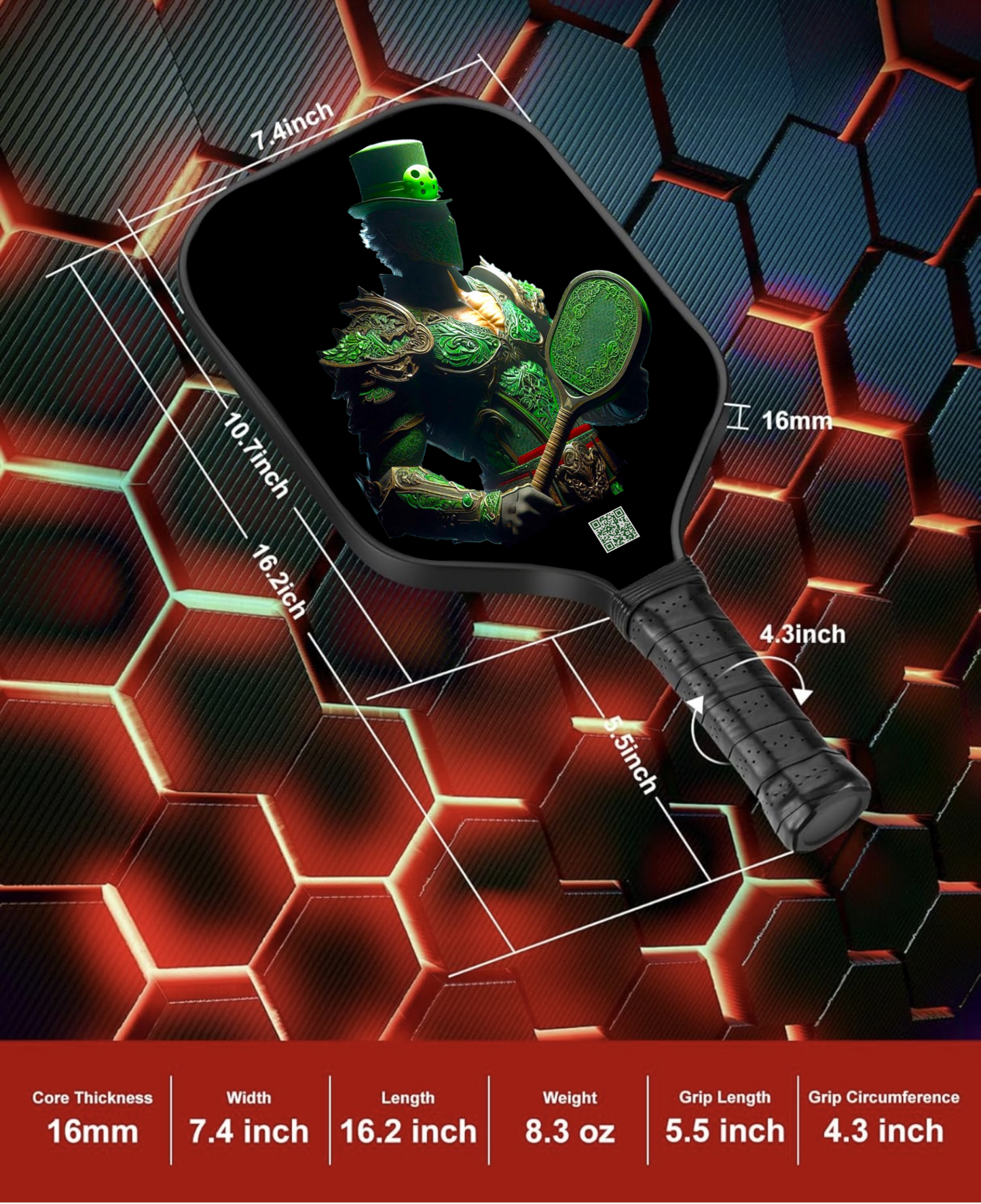 Ace Ventura Pet Detective - Pickleball Paddle