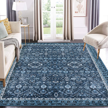 Rug, Machine Washable, Non-Slip, Stain & Water Resistant,