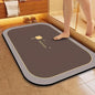 Bath Mat Quick Dry, Super Absorbent Non-slip