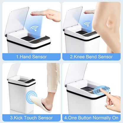 Bathroom Trash Can Motion Sensor