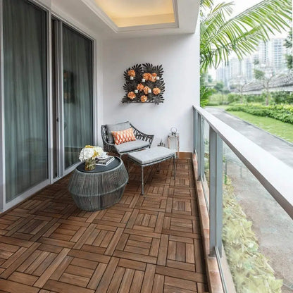 Interlocking Tiles Wood Composite