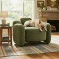 Side Chair, Scandinavian Style, Solid Wood Base