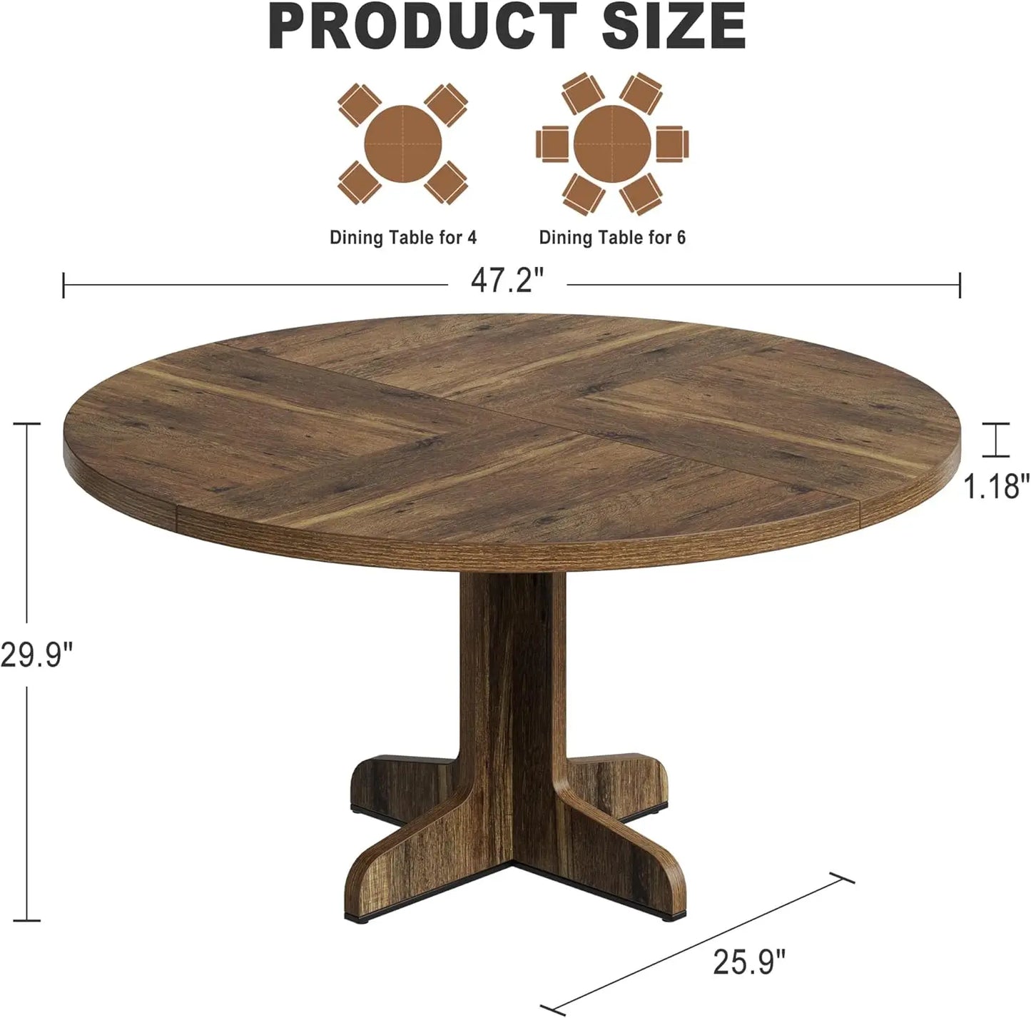 Round Dining Table