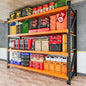 Heavy Duty Garage Shelving Units, Black Metal