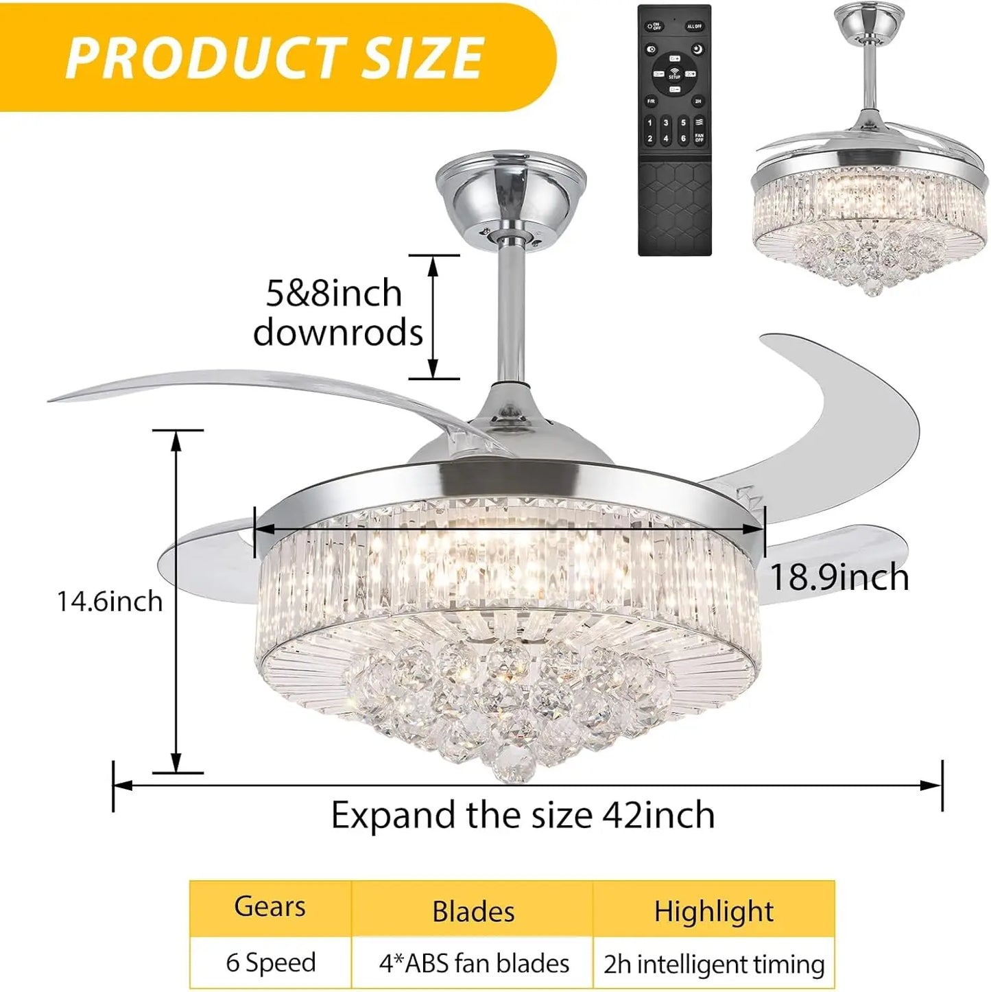 Ceiling Fan with Light