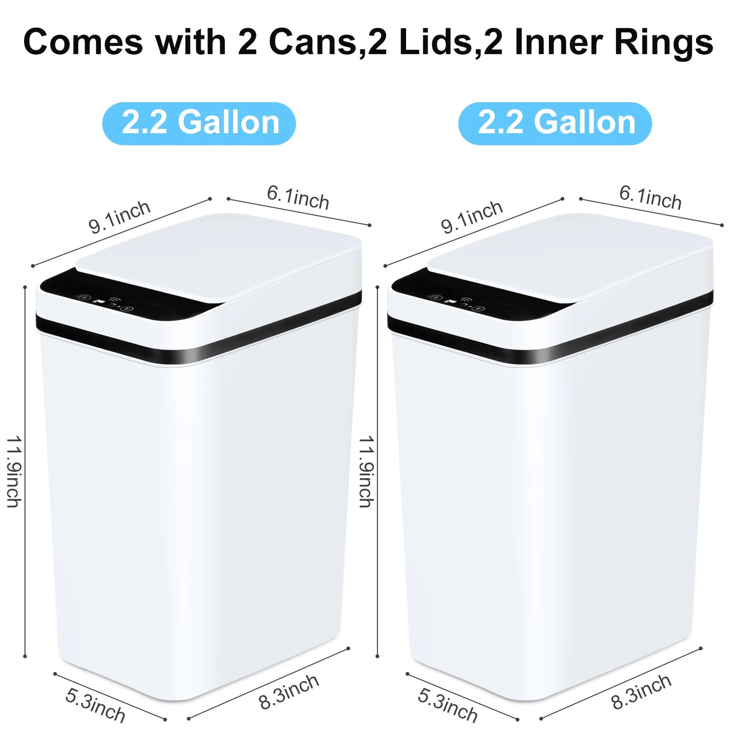 Bathroom Trash Can Motion Sensor
