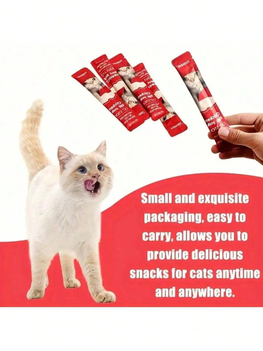 Cat Snacks, Assorted Lickable & Squeezable Treat Pouches,