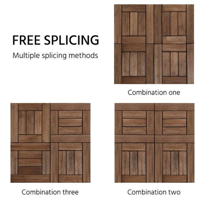 Interlocking Tiles Wood Composite