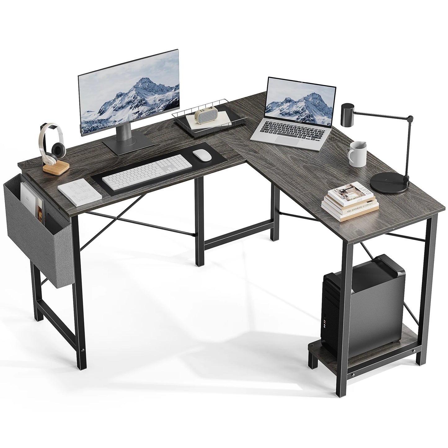 Wooden Table with Storage