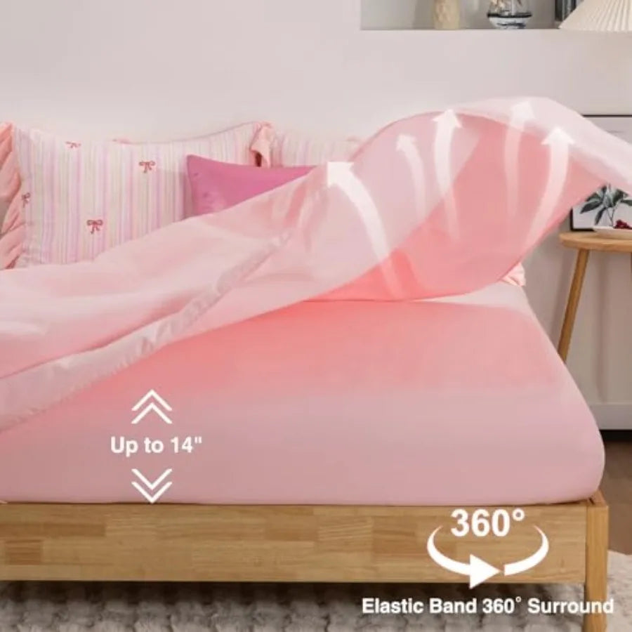 Bedding Set, Ruffle 6 Pcs