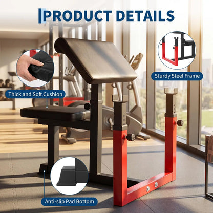 Preacher Curl Weight Bench