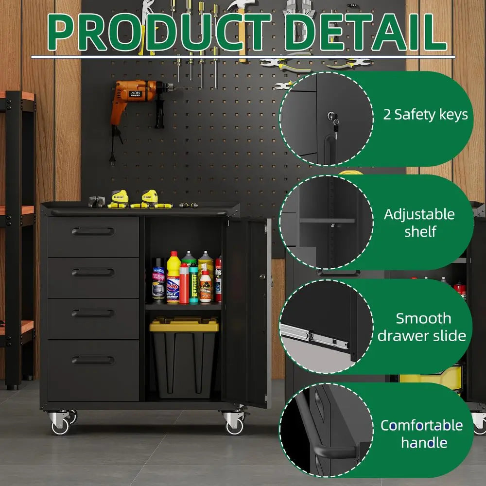Garage Storage Cabinets System