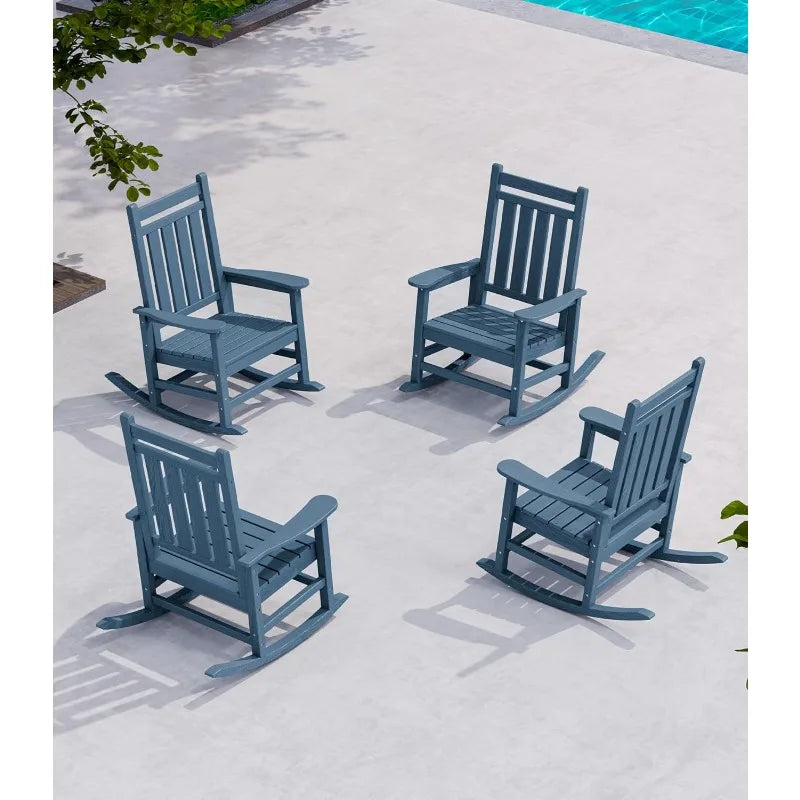 All Weather Porch Rockers for Lawn or Garden