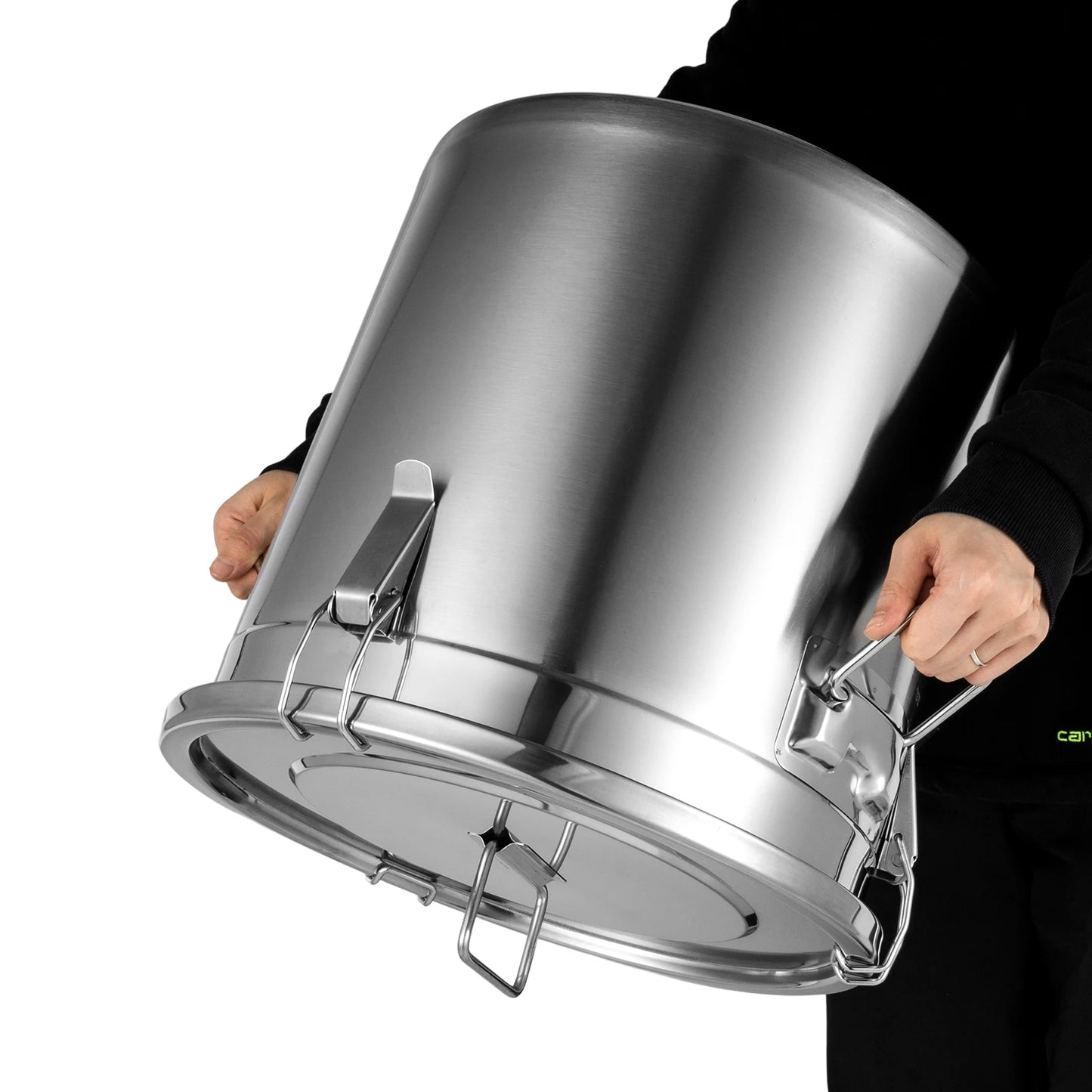 Stainless Steel Airtight Container Food Storage Bucket with Lid