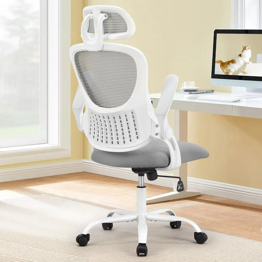 Office Chair, Ergonomic High-Back Mesh Rolling