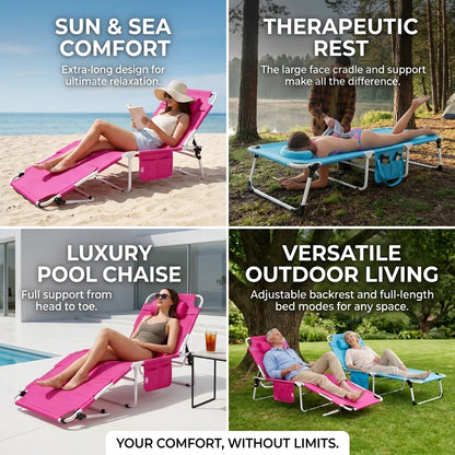 Folding Outdoor Lounge Cot