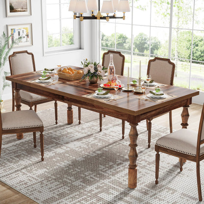 Wood  Table for 4-6 People