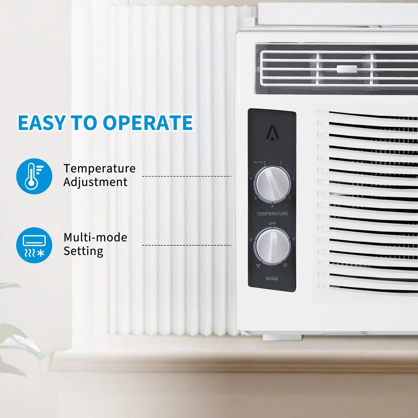 Window Air Conditioner, 5000 BTU