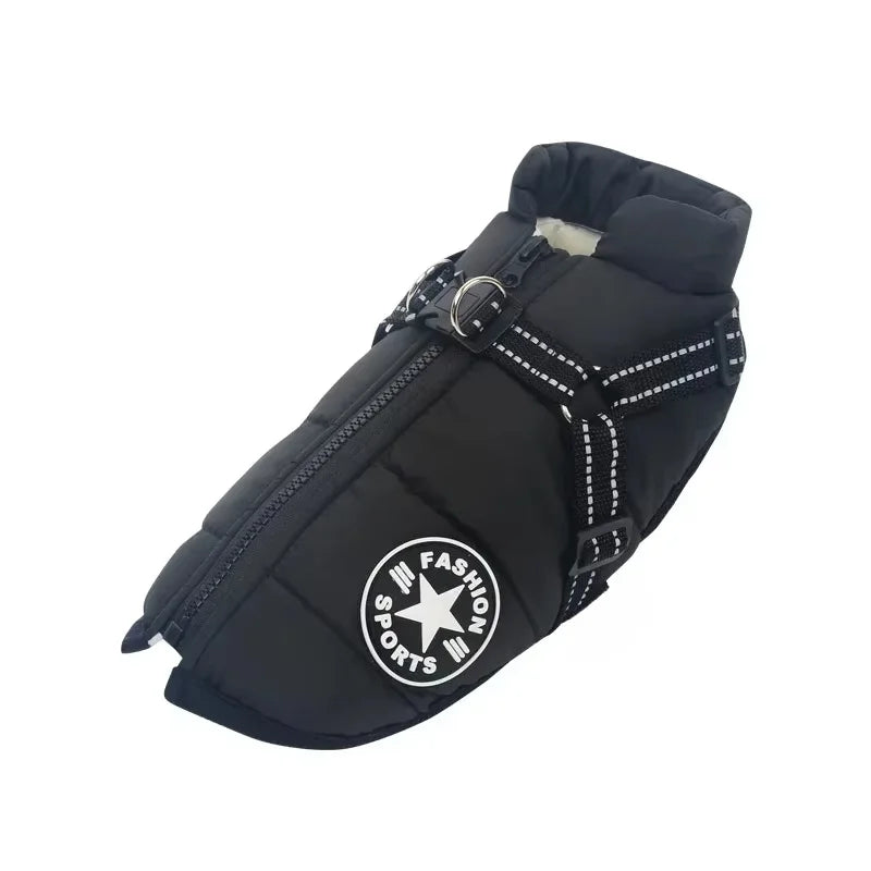 Dog Jacket With Harness