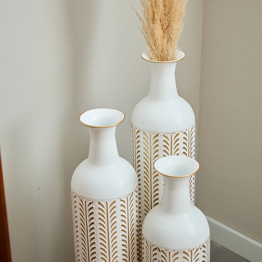 Floor Metal Vase