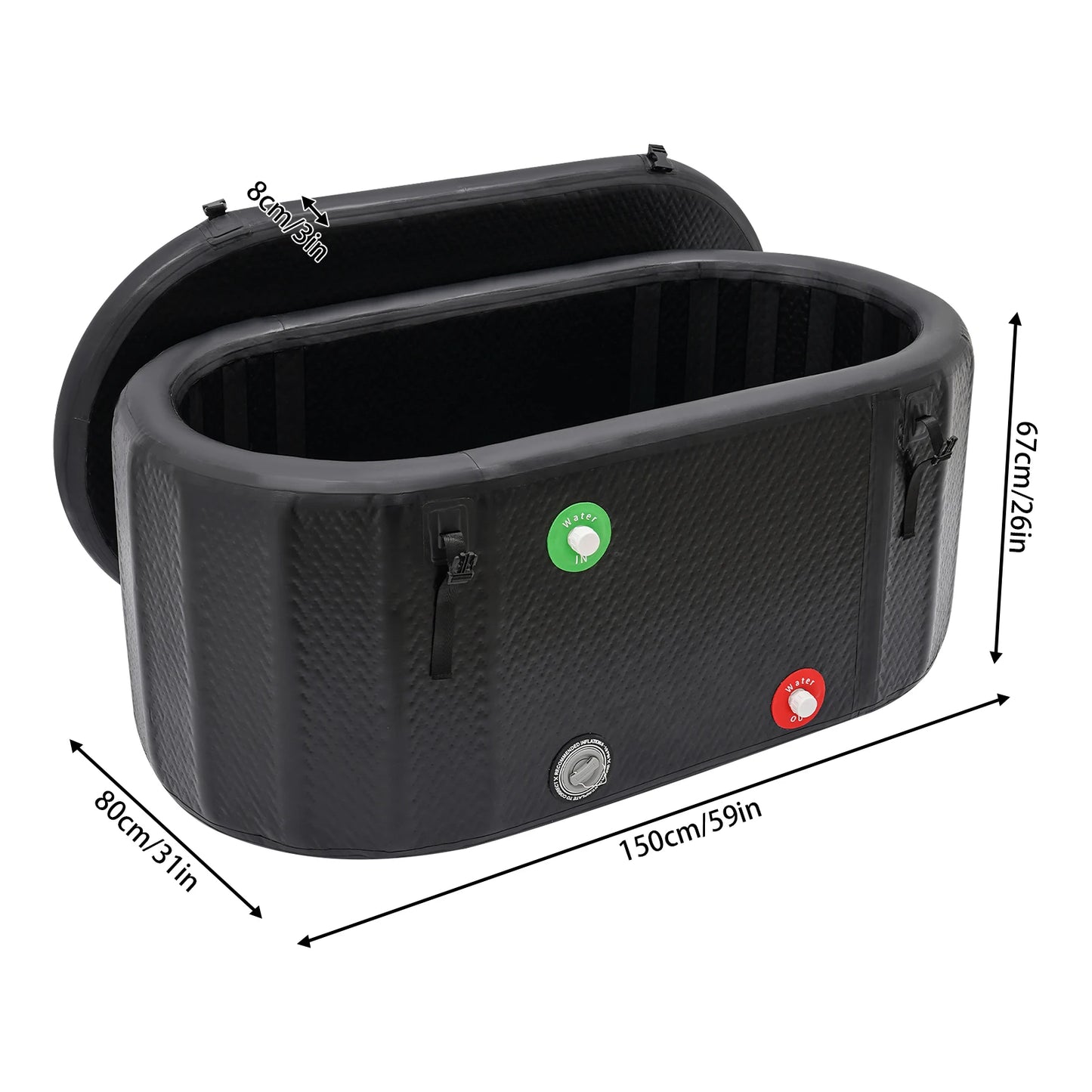 Ice Tub for Athletes Recovery Portable