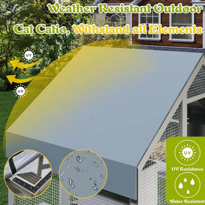 Outdoor Cat Enclosure, Walk in Cat House
