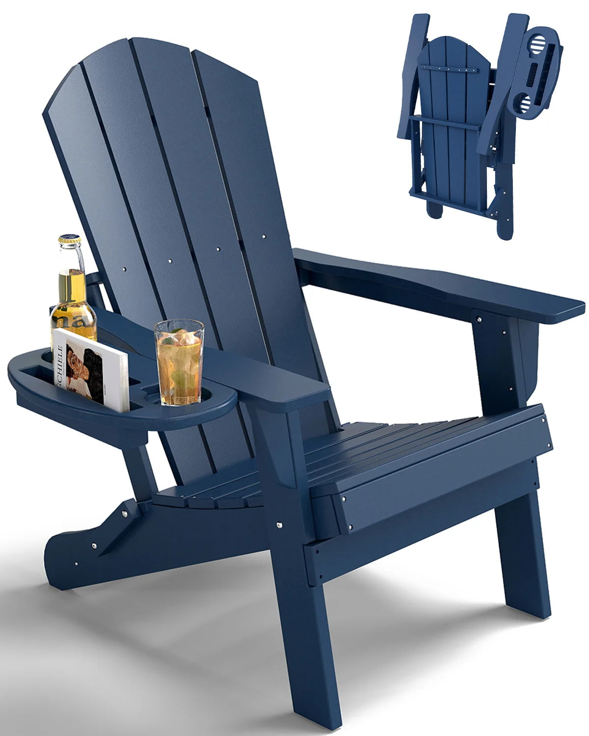 Folding Adirondack Chair Weather Resistant