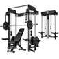 Squat Rack Dual Independent Pulley System