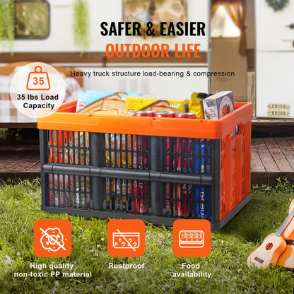 Storage Basket Folding Bins with Handles