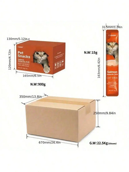 Cat Snacks, Assorted Lickable & Squeezable Treat Pouches,