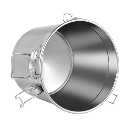 Stainless Steel Airtight Container Food Storage Bucket with Lid
