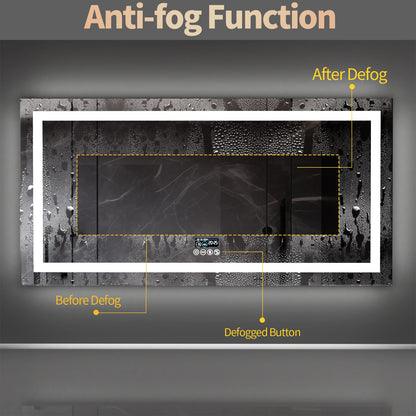 Mirror with Lights, Bluetooth