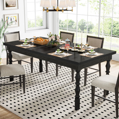 Wood  Table for 4-6 People