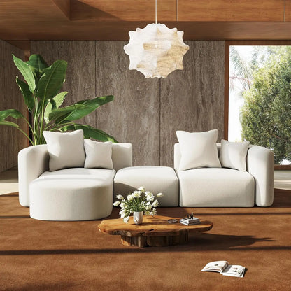 Sectional Couches with Ottoman