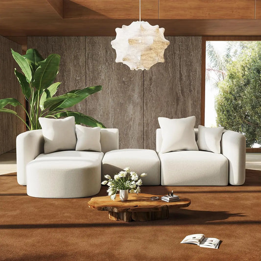 Sectional Couches with Ottoman