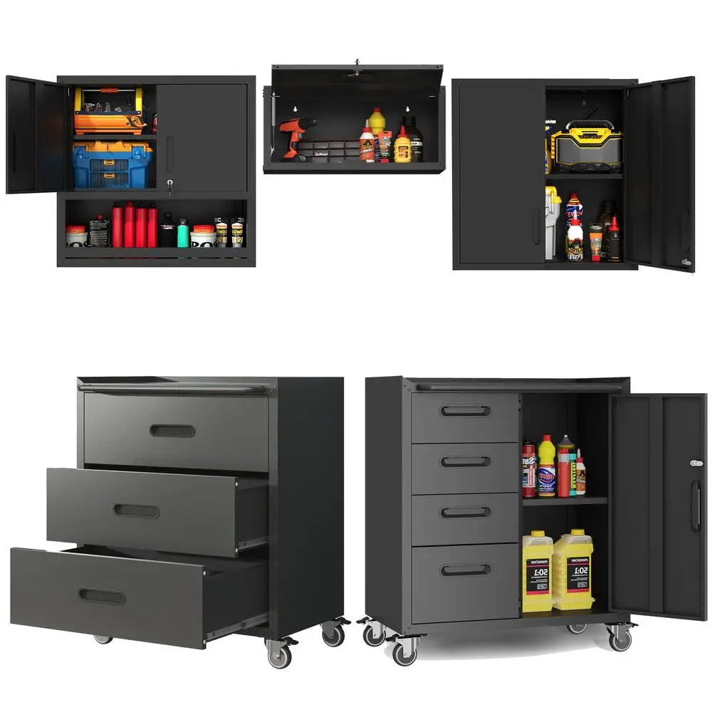 Garage Storage Cabinets System