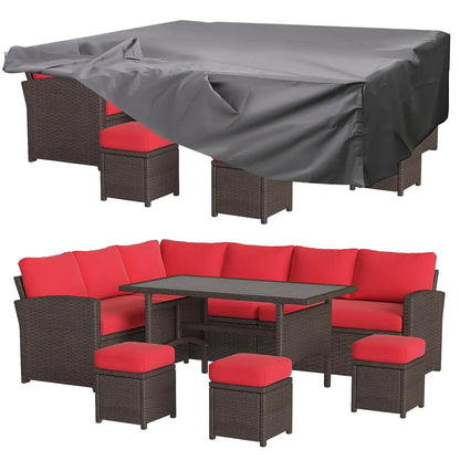 Outdoor Sofa Set, All Weather Wicker