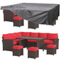 Outdoor Sofa Set, All Weather Wicker
