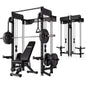 Squat Rack Dual Independent Pulley System