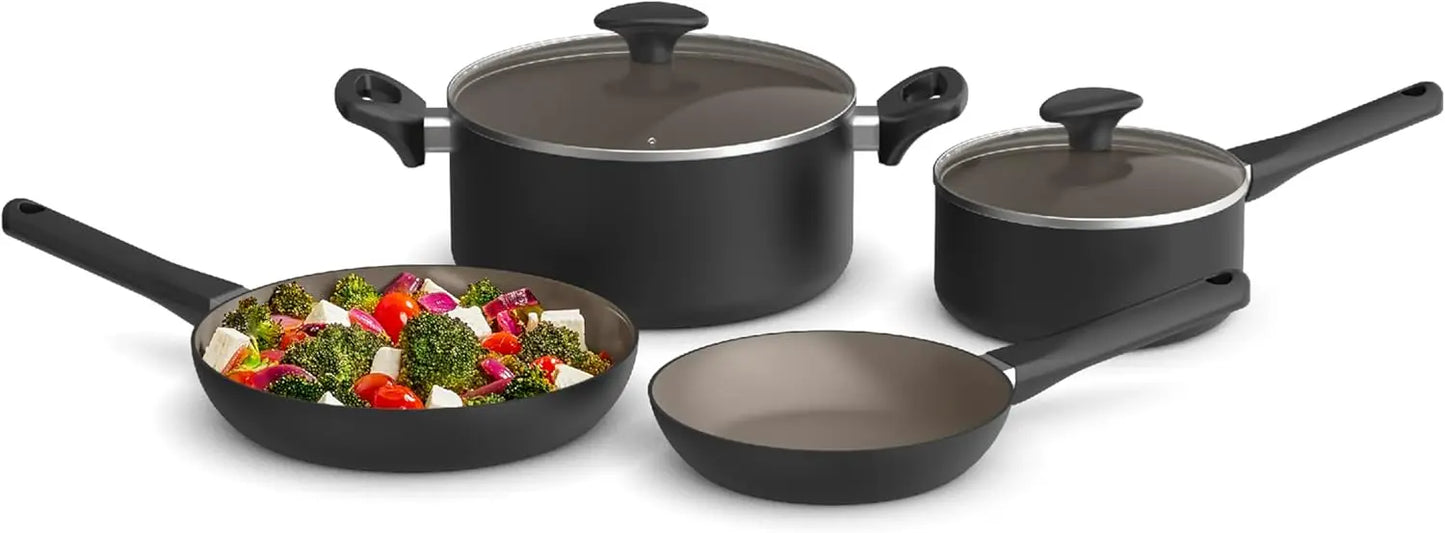Cookware Set 12 Piece Pots andPans Utensils