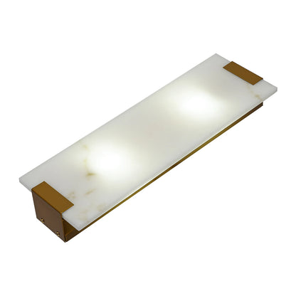 Alabaster Sconce Rectangular