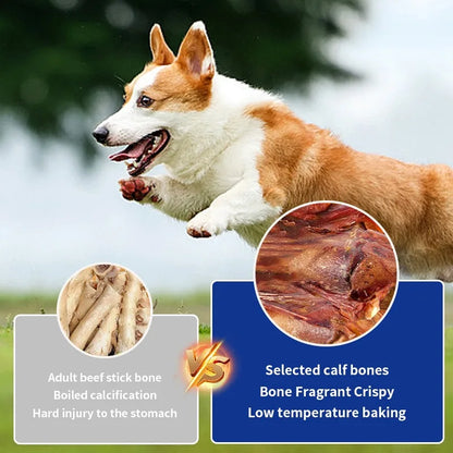 Dog Snacks Beef Bone, Delicious Nutritious Meat Flavor